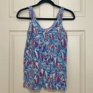 Lilly Pulitzer Sailboat Tank